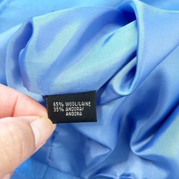 Lafayette 148 New York Woman WOOL Open Front Jacket ITALY Size 16 - Picture 11 of 14